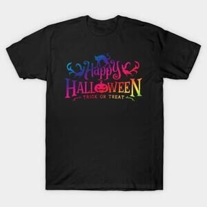 Happy Halloween 2023 Trick Or Treat Retro Graphic T-Shirt